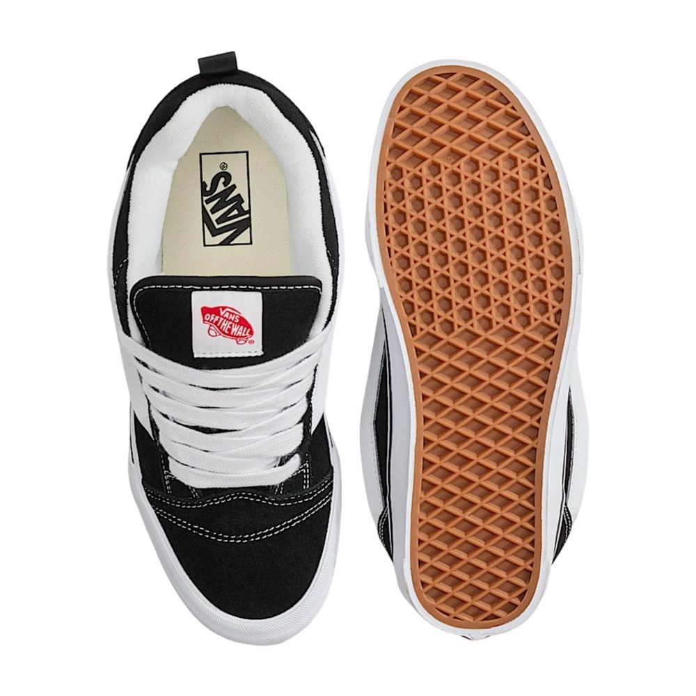 Vans • KNU Skool Classic Sneakers • Black/White Suede • Women’s 7.5 - Picture 5 of 10